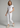 Γυναικεία μπλούζα βαμβακερή fitted με στάμπα 'Le Weekend'-WHITE