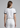 Γυναικεία μπλούζα βαμβακερή fitted με στάμπα 'Le Weekend'-WHITE