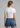 Γυναικεία μπλούζα βαμβακερή fitted με τύπωμα 'Mon Cheri'-WHITE