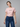 Γυναικεία μπλούζα βαμβακερή fitted με τύπωμα 'Mon Cheri'-PINK