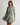 Floral mini dress with long sleeves 'Id44a'-khaki flower