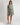 Floral mini dress with long sleeves 'Id44a'-khaki flower