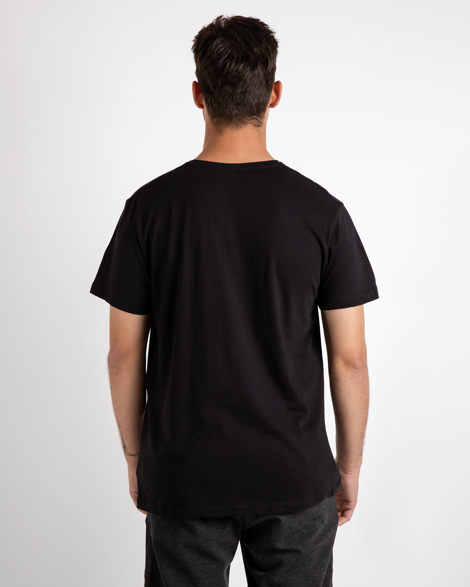 Men's short-sleeved shirt 'Always'-BLACK