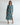 Printed midi dress 'Ph44ila'-teal div