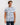 Men's short-sleeved shirt with 'Palms' print-WHITE