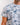 Men's short-sleeved shirt with 'Palms' print-WHITE