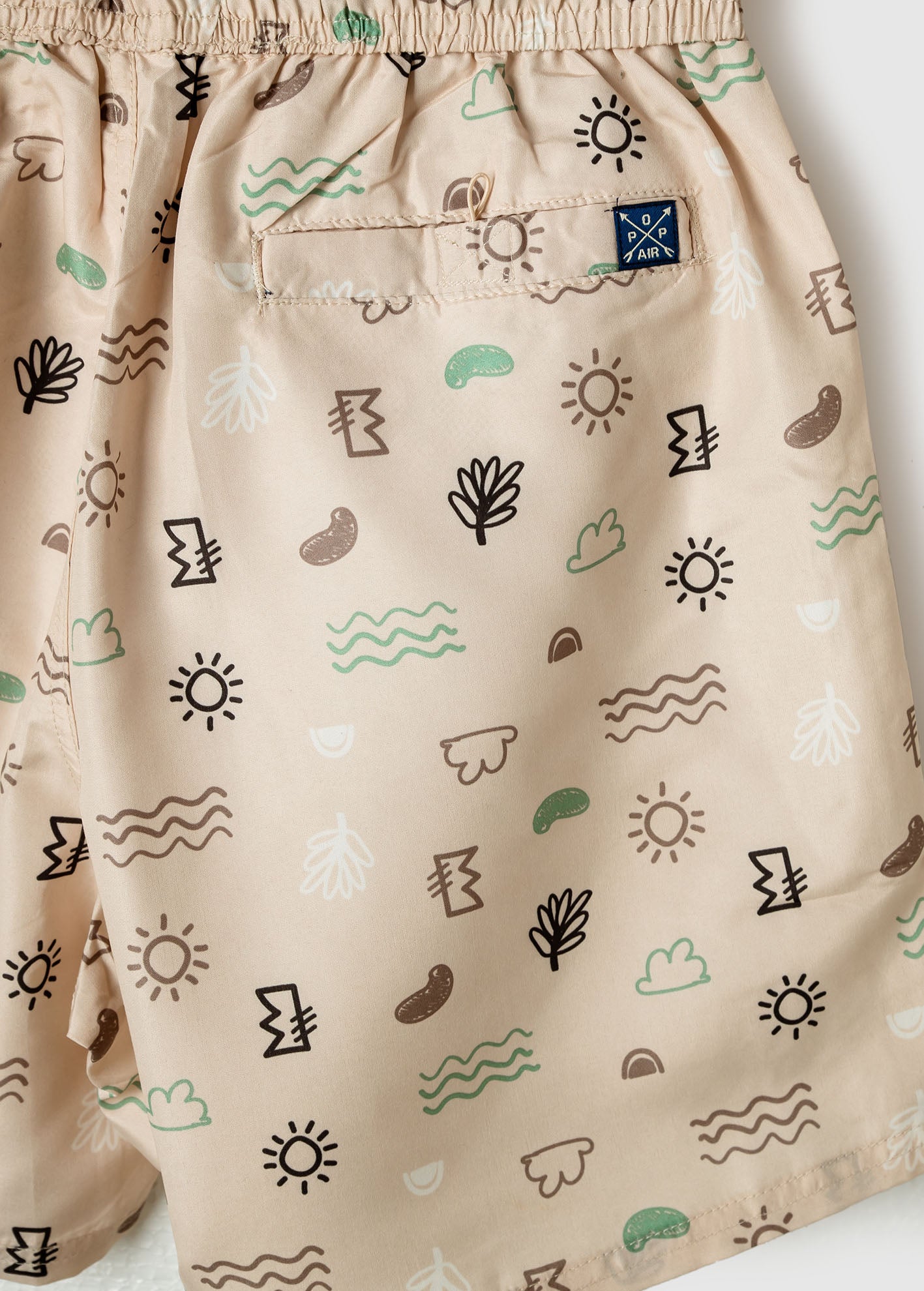 Ανδρικό μαγιό βερμούδα 'Pergamo'-PRINT 17